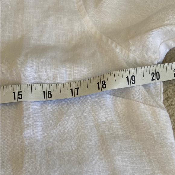 Tommy Bahama White Linen Dress, S/P - Picture 6 of 10